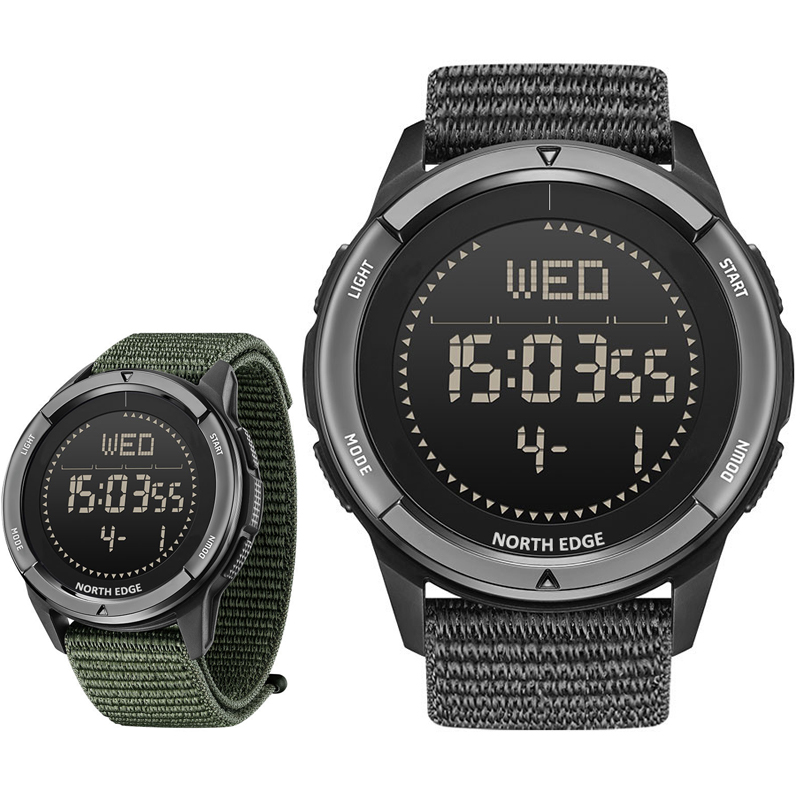 Hybrid Smartwatch - 남성용 디지털 시계 스포츠 초경량 야외용