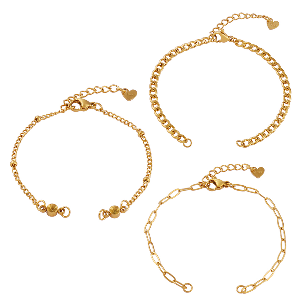 Bracelet Link Remover - 3개 스테인리스 스틸 링크 체인 팔찌