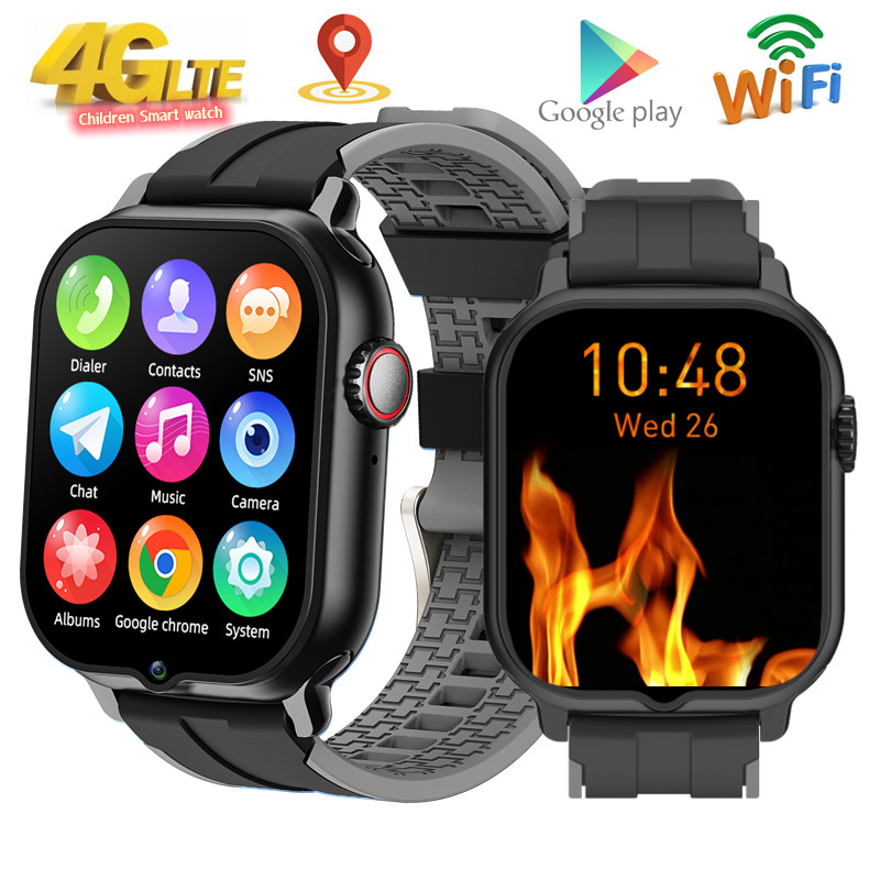 Smartwatch Watches For Kid Boy With Gps - 2024 어린이 시계, 안드로이드 9.0, 4G