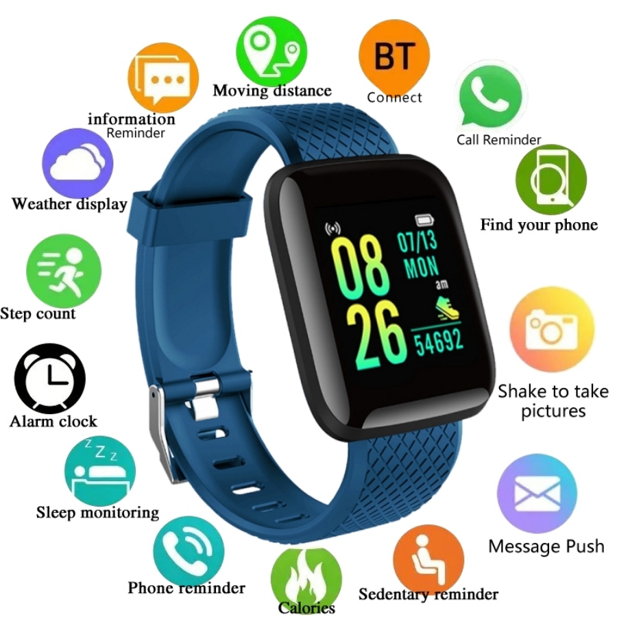 Smartwatch Watches For Mens - 스포츠 Smartwatch 피트니스 팔찌 음악 제어