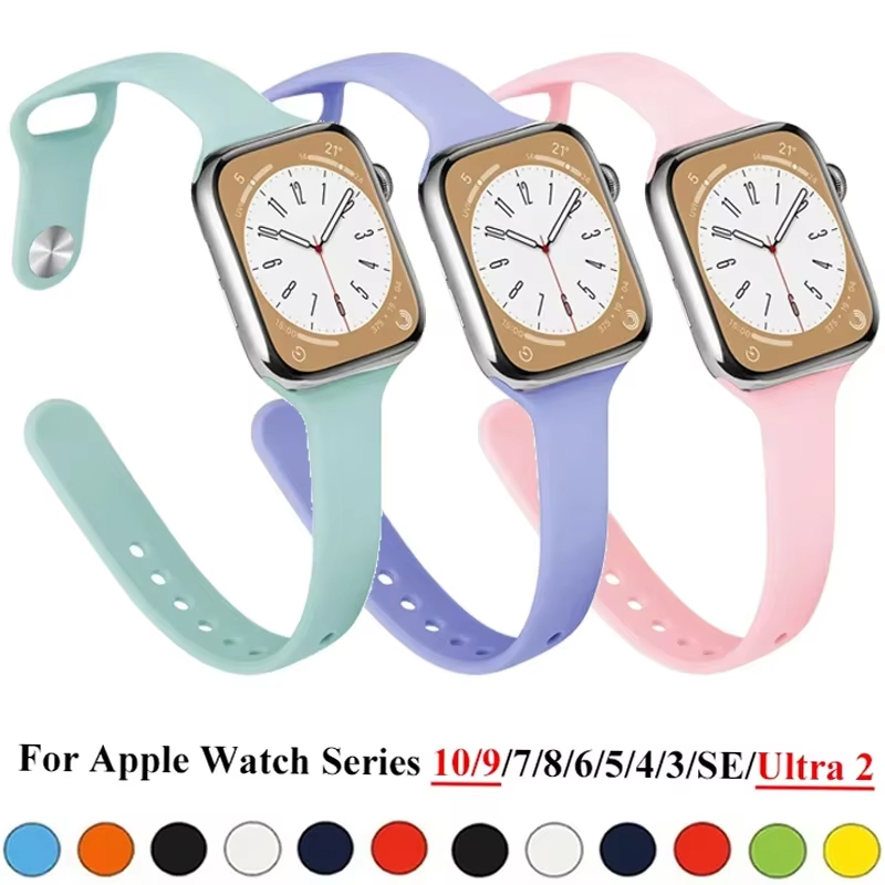 Smartwatch Apple Watches For Men - 통기성이 좋은 실리콘 스트랩, 애플 워치