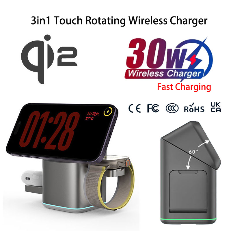 Watches Smartwatch Samsung - Praiser 25W Qi2 접이식 터치 자동