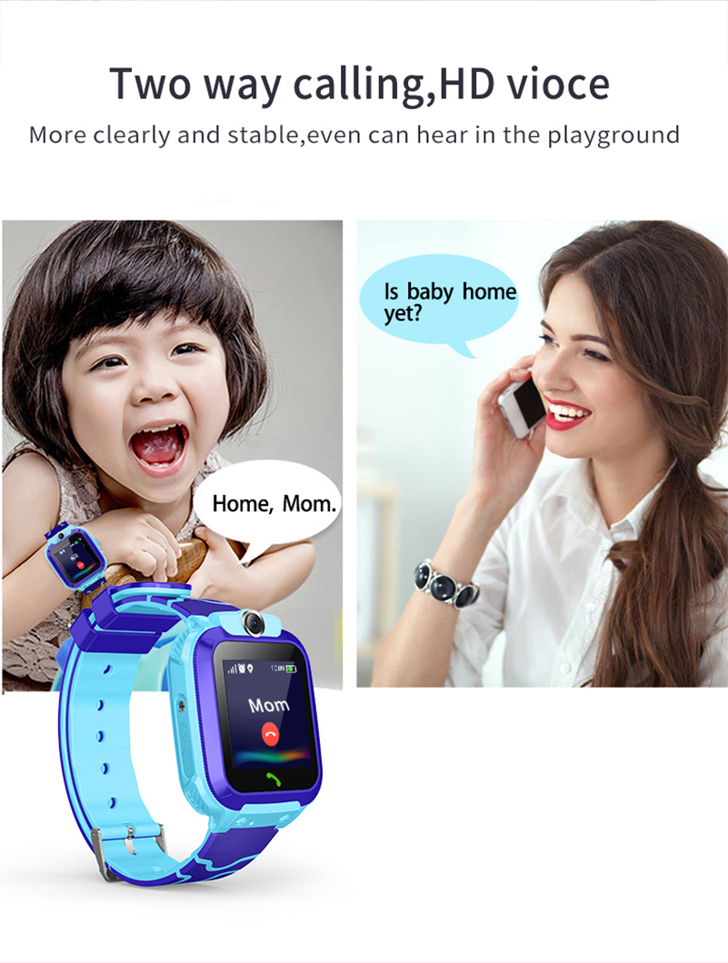 Smartwatch Watches For Kid Boy With Gps - 2026 방수 스마트워치 키즈 SOS GPS