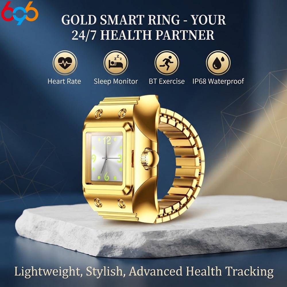 Smartwatch Luxury Watches For Women - 스마트 링과 쿼츠 시계의 조합, 방수
