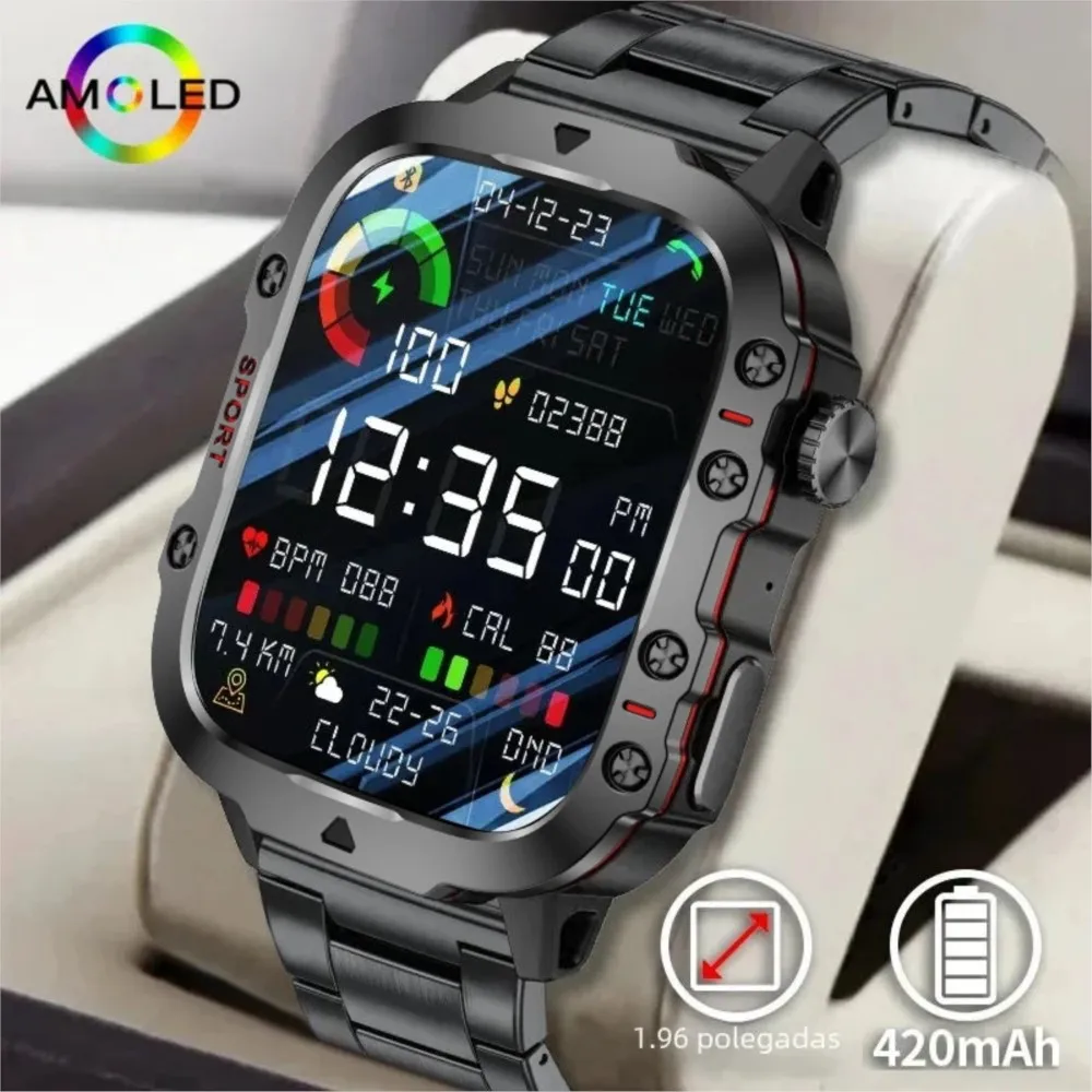 Smartwatch Luxury Watches For Women - 오리지널 밀리터리 남성용 스마트워치 무선 통화