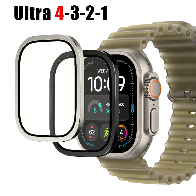 Smartwatch Watches For Mens - 애플 워치 울트라 4 49mm용 알루미늄