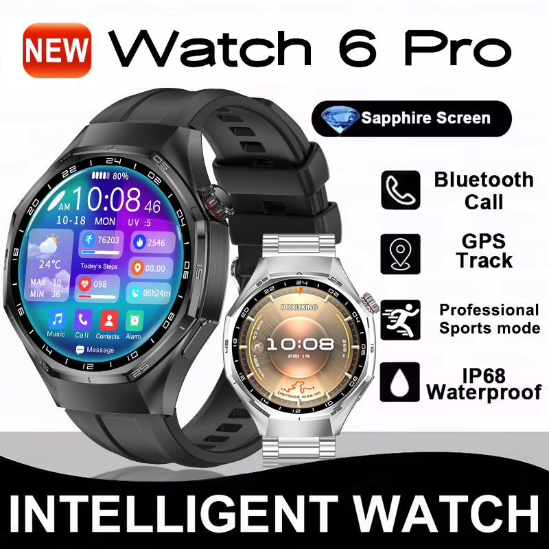 Hybrid Smartwatch - 2026 새로운 글로벌 버전 워치 6