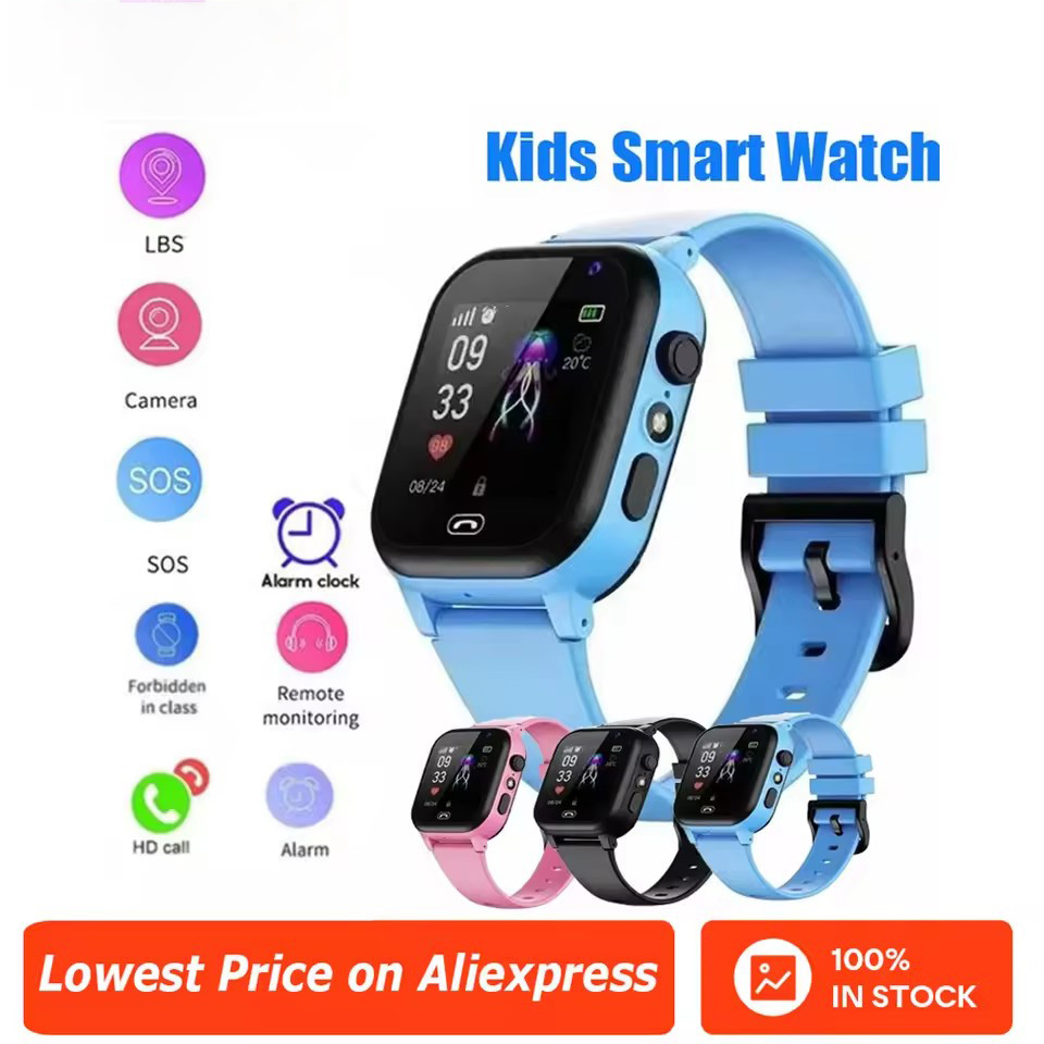 Smartwatch Watches For 12 Year Old Boy - 어린이 스마트워치 SOS LBS 위치추적 심카드