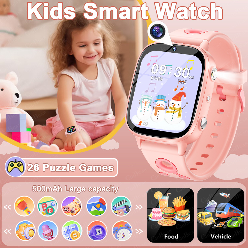 Smartwatch Watches Gift For Girls - 어린이 스마트워치 카메라 비디오 플레이어 26