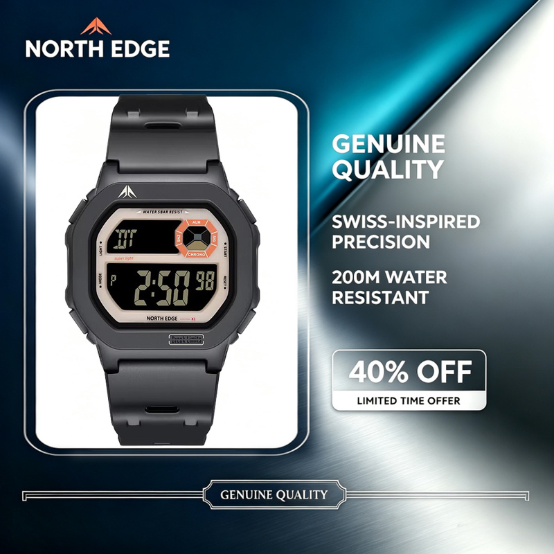 Smartwatch Digital Watches For Men - 노스 엣지 2026, 남성용 신형 스마트