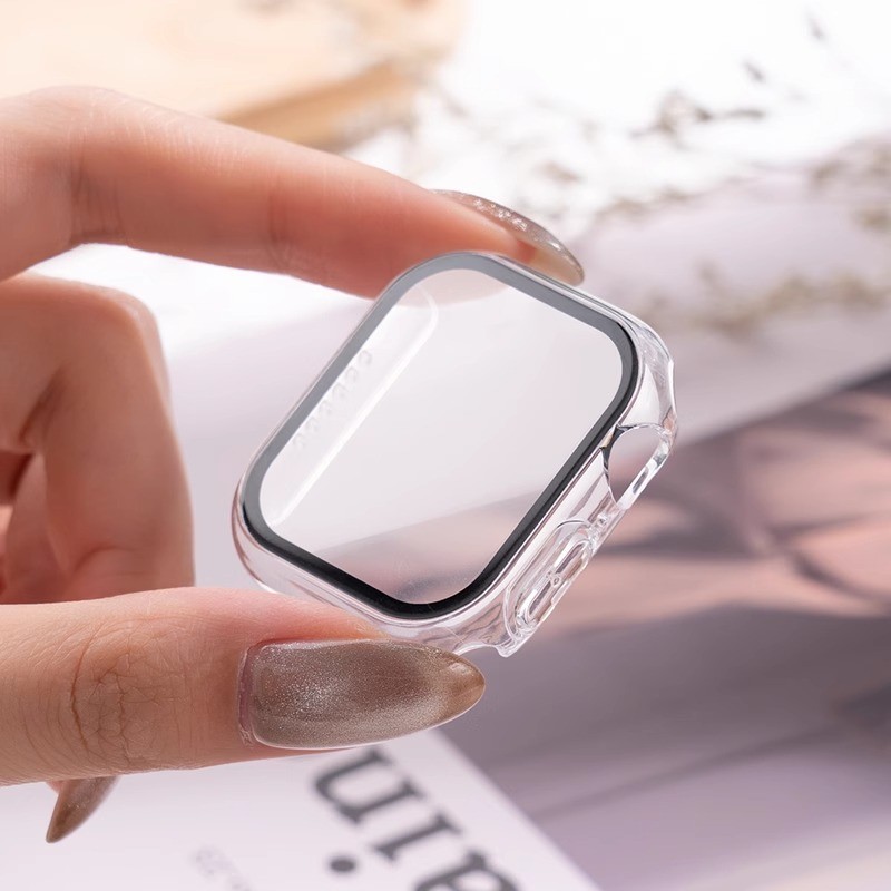 Watches Not Smartwatch - 3 팩 유리 + 커버 Apple