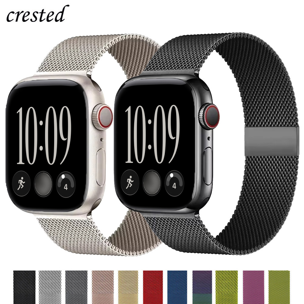 Smartwatch Apple Watches For Men - 애플 워치 밴드용 자석 스트랩, 44mm,