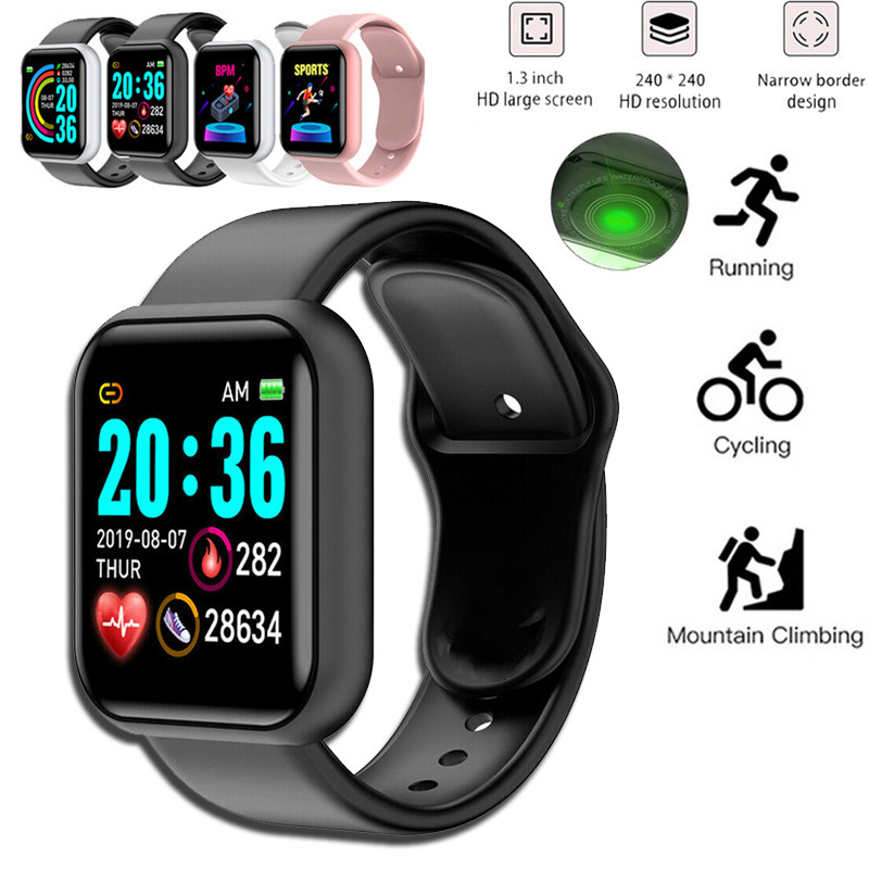 Smartwatch Digital Watches For Men - 남녀공용 디지털 시계, 혈압 심박수 모니터,