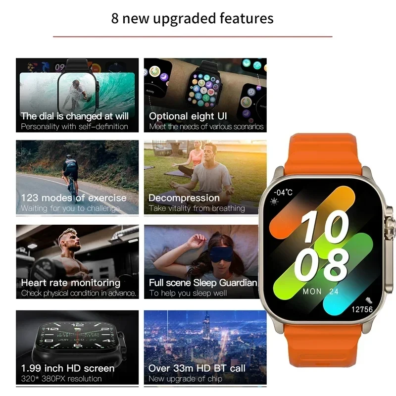 신형 시계 T10 울트라 스마트워치 49mm 2026  - Smartwatch Watches For Mens 리뷰 및 가격