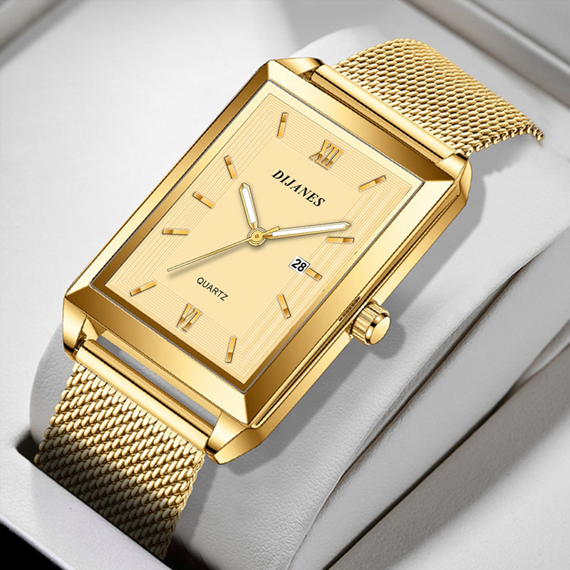 남성용 달력 날짜 스포츠 및 레저 가죽 시계 2023  - Mesh Stainless Strap 리뷰 및 가격