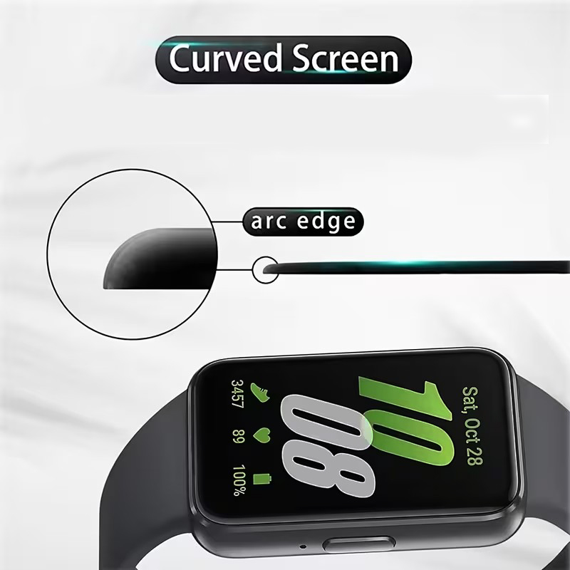 삼성 갤럭시 핏 3 스마트워치 화면 보호기용 3-5개  - Watches Smartwatch Samsung 리뷰 및 가격