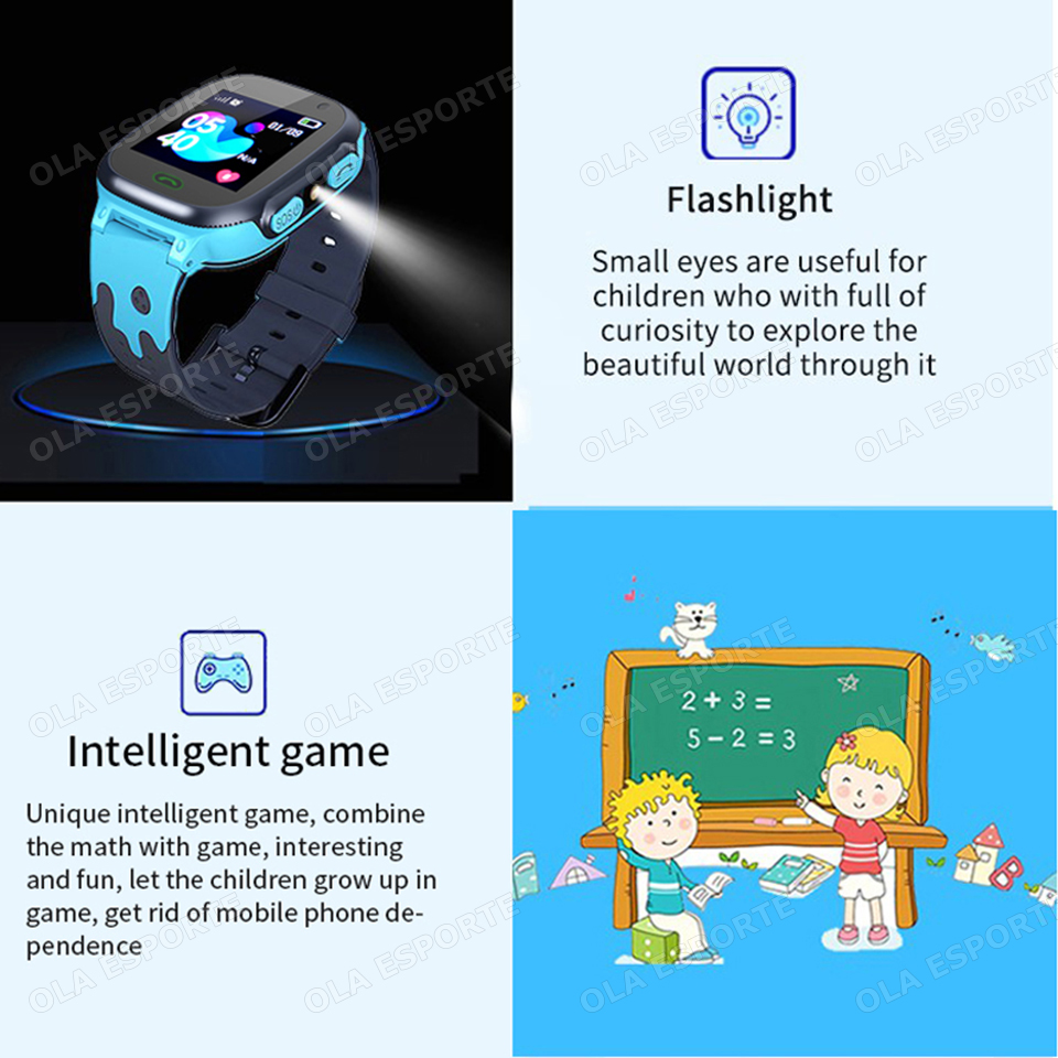 새로운 어린이 스마트워치 HD 터치 스크린 통화 게임  - Smartwatch Watches Gift For Girls 리뷰 및 가격