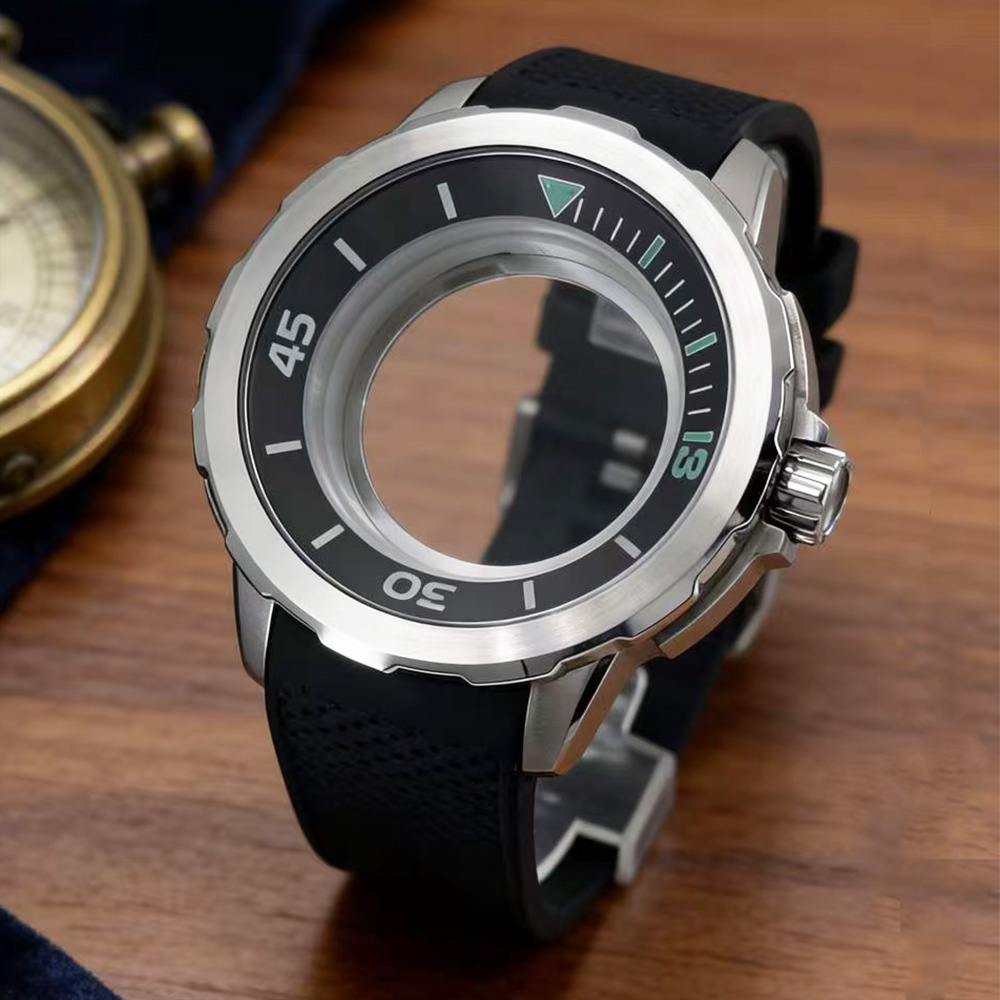 47mm 스테인리스 스틸 케이스, NH35 무브먼트,  - Watch Movement Rotor 리뷰 및 가격
