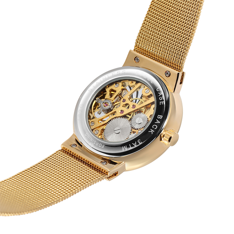 SKROX 럭셔리 브랜드 패션 남자 손목 시계 스틸 스 - Mesh Stainless Strap 리뷰 및 가격