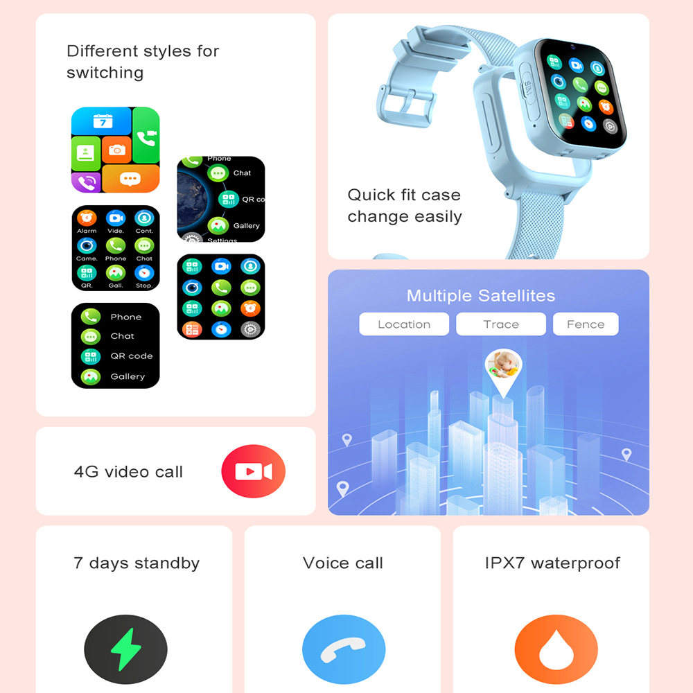 스마트워치 키즈 4G GPS WIFI 영상통화 SOS  - Smartwatch Watches For Kid Boy With Gps 리뷰 및 가격