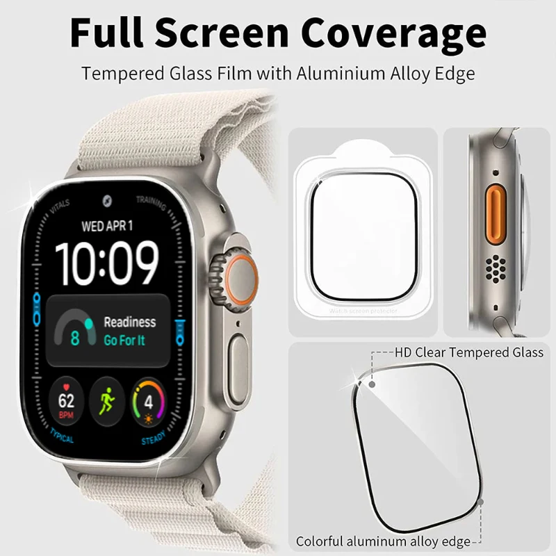 애플 워치 울트라 4-3-2 49mm용 강화 유리 필름 - Smartwatch Watches For Mens 리뷰 및 가격