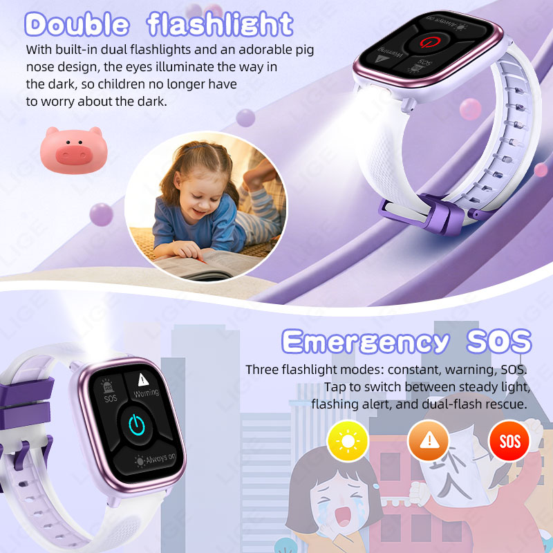 LIGE 2026 새로운 어린이 학습용 스마트워치 키즈 - Smartwatch Watches Gift For Girls 리뷰 및 가격