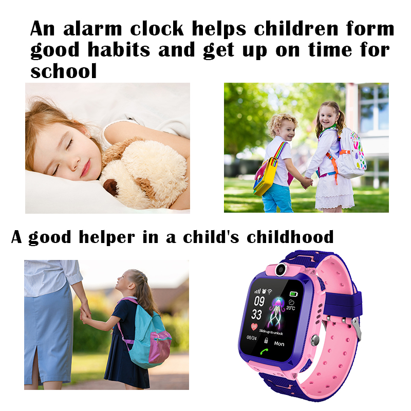 Q12B 키즈 스마트워치 - SOS 통화, 건강 모니터 - Smartwatch Watches Gift For Girls 리뷰 및 가격