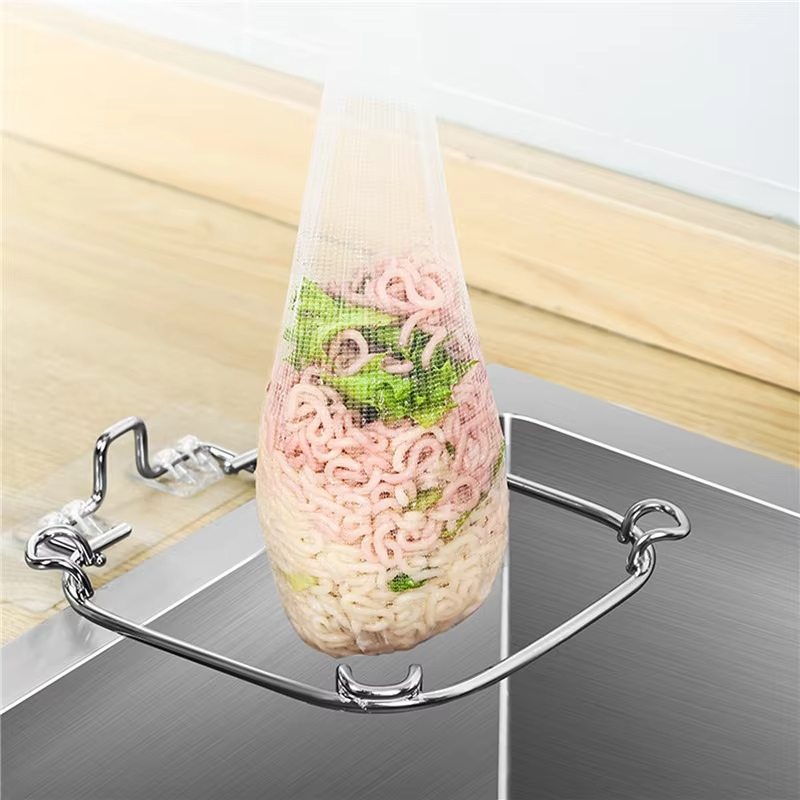 1/50개입 일회용 주방 싱크대 필터망 하수구 쓰레기  - Mesh Stainless Strap 리뷰 및 가격