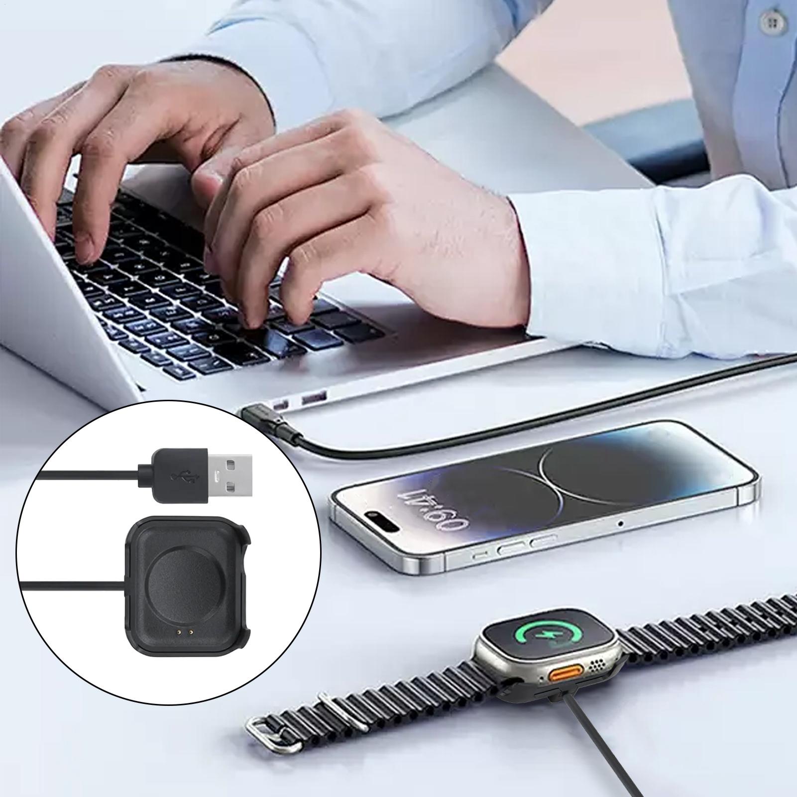 1PC 스마트 시계 마그네틱 충전기 USB 충전 케이블 - Smartwatch Watches For Mens 리뷰 및 가격