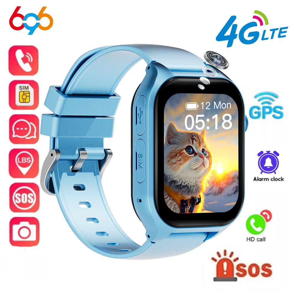 스마트워치 4G 키즈 GPS AGPS LBS SOS 음 - Smartwatch Watches For 12 Year Old Boy 리뷰 및 가격
