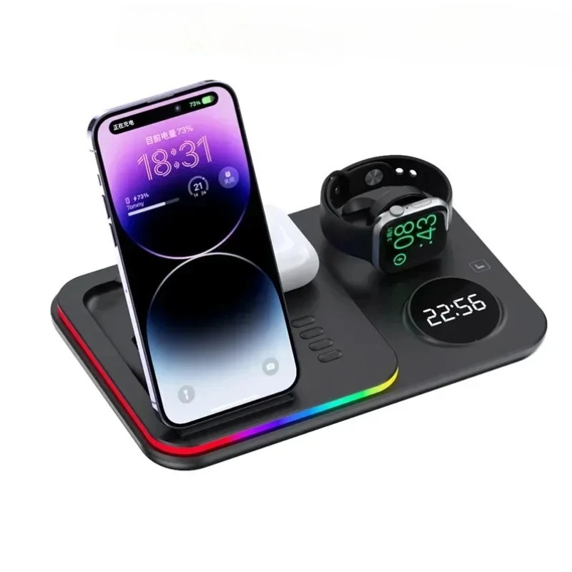 무선 휴대폰 충전기 15W Qi 인증 고속 충전 패드  - Watches Smartwatch Samsung 리뷰 및 가격