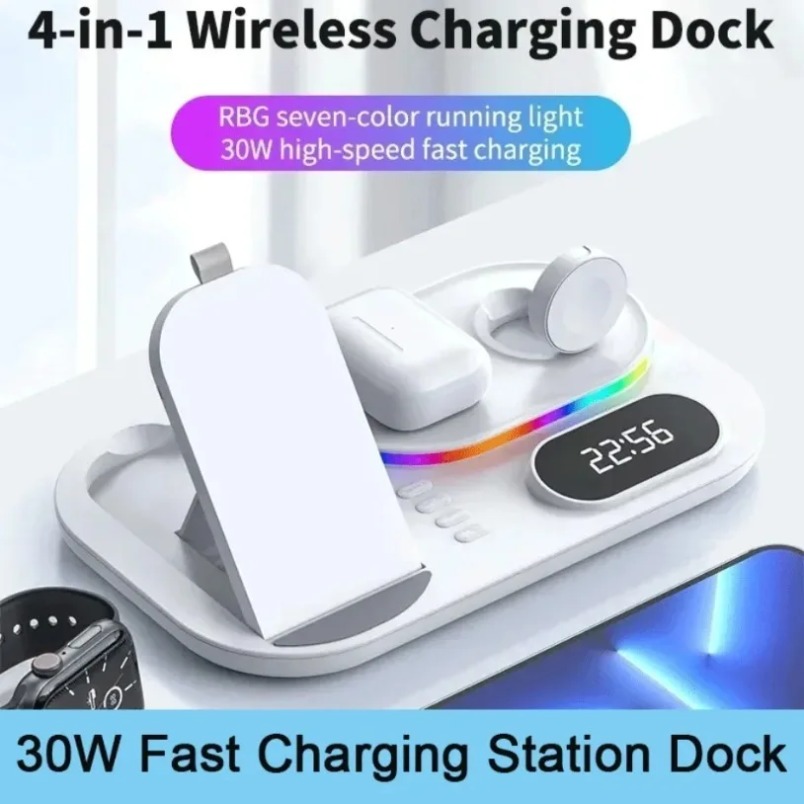 무선 휴대폰 충전기 15W Qi 인증 고속 충전 패드  - Watches Smartwatch Samsung 리뷰 및 가격