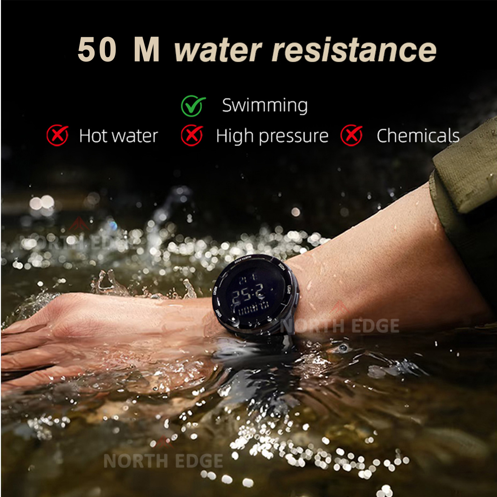 스마트 스포츠 시계 야외용 스포츠 시계 50M 방수 디 - Smartwatch Digital Watches For Men 리뷰 및 가격