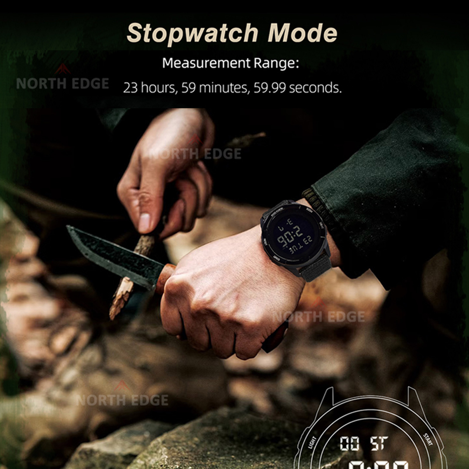 스마트 스포츠 시계 야외용 스포츠 시계 50M 방수 디 - Smartwatch Digital Watches For Men 리뷰 및 가격