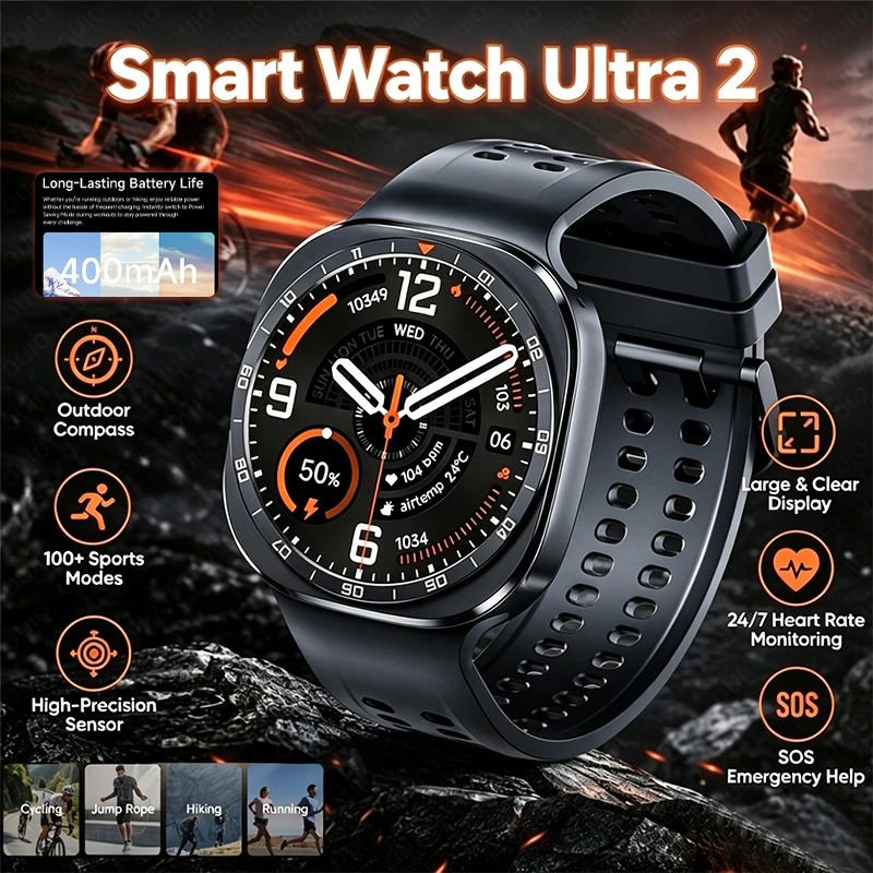 2026년 신형 스마트워치 울트라 2 남성용 무선 충전 - Hybrid Smartwatch 리뷰 및 가격