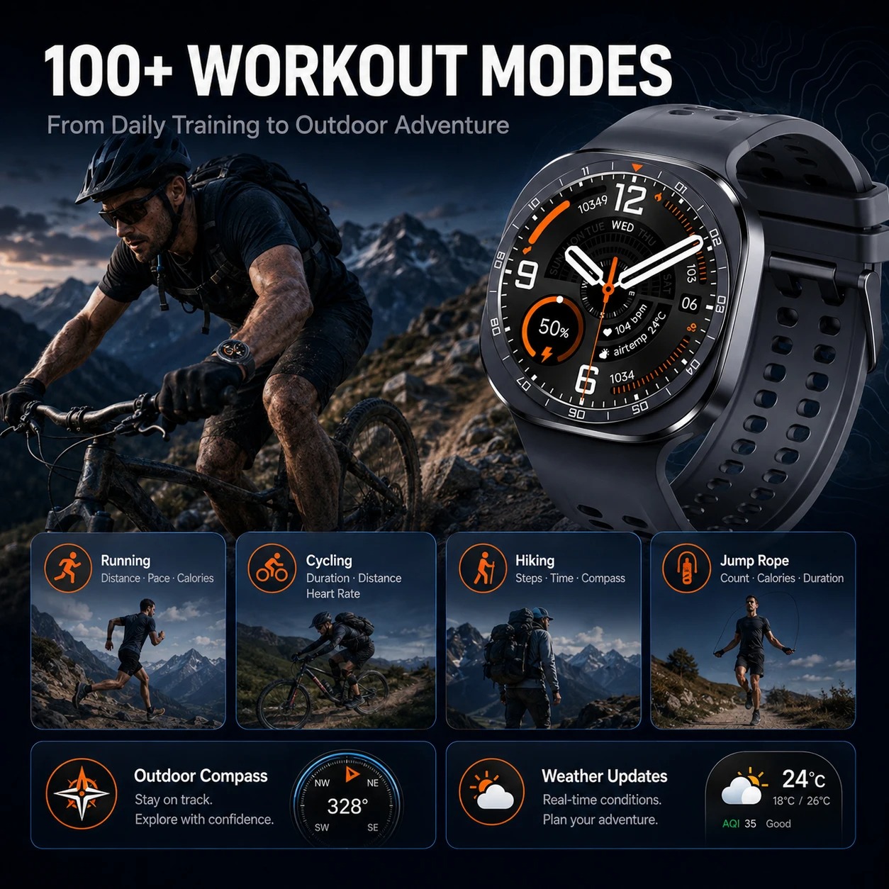 2026년 신형 스마트워치 울트라 2 남성용 무선 충전 - Hybrid Smartwatch 리뷰 및 가격