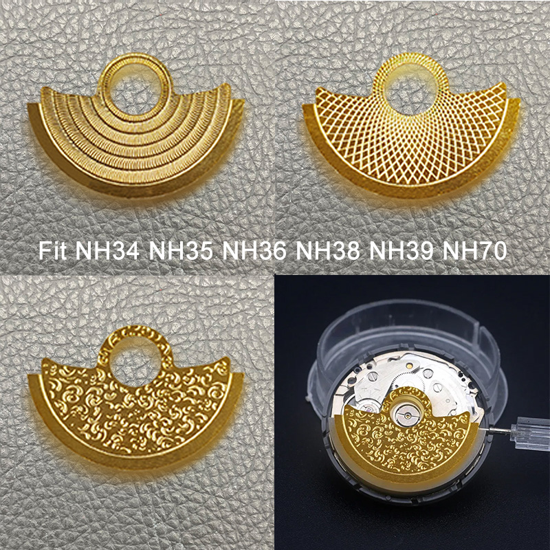 NH35 로터 자동 해머 패치(스티커 포함), NH34 - Watch Movement Rotor 리뷰 및 가격