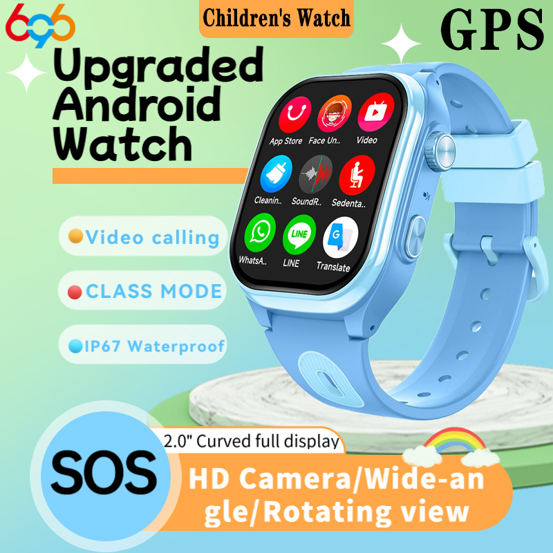 어린이 4G 스마트폰 시계 2+16G 앱 다운로드 GP - Smartwatch Watches For Kid Boy With Gps 리뷰 및 가격