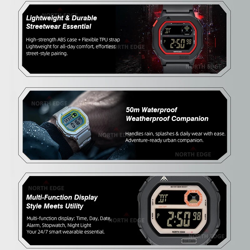 노스 엣지 2026, 남성용 신형 스마트 워치, 디지털 - Smartwatch Digital Watches For Men 리뷰 및 가격