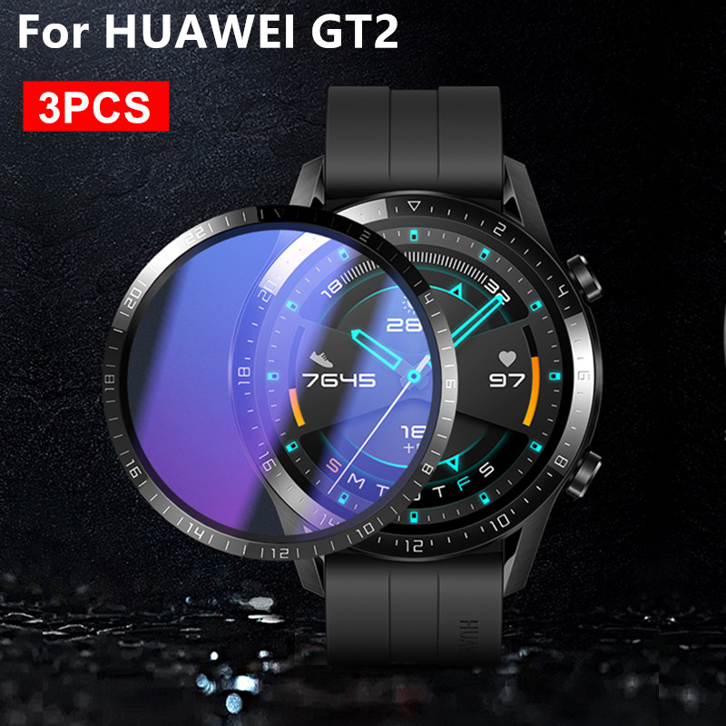 화웨이 GT 2 용 1-3pcs HD 투명 보호 필름  - Watches Not Smartwatch 리뷰 및 가격