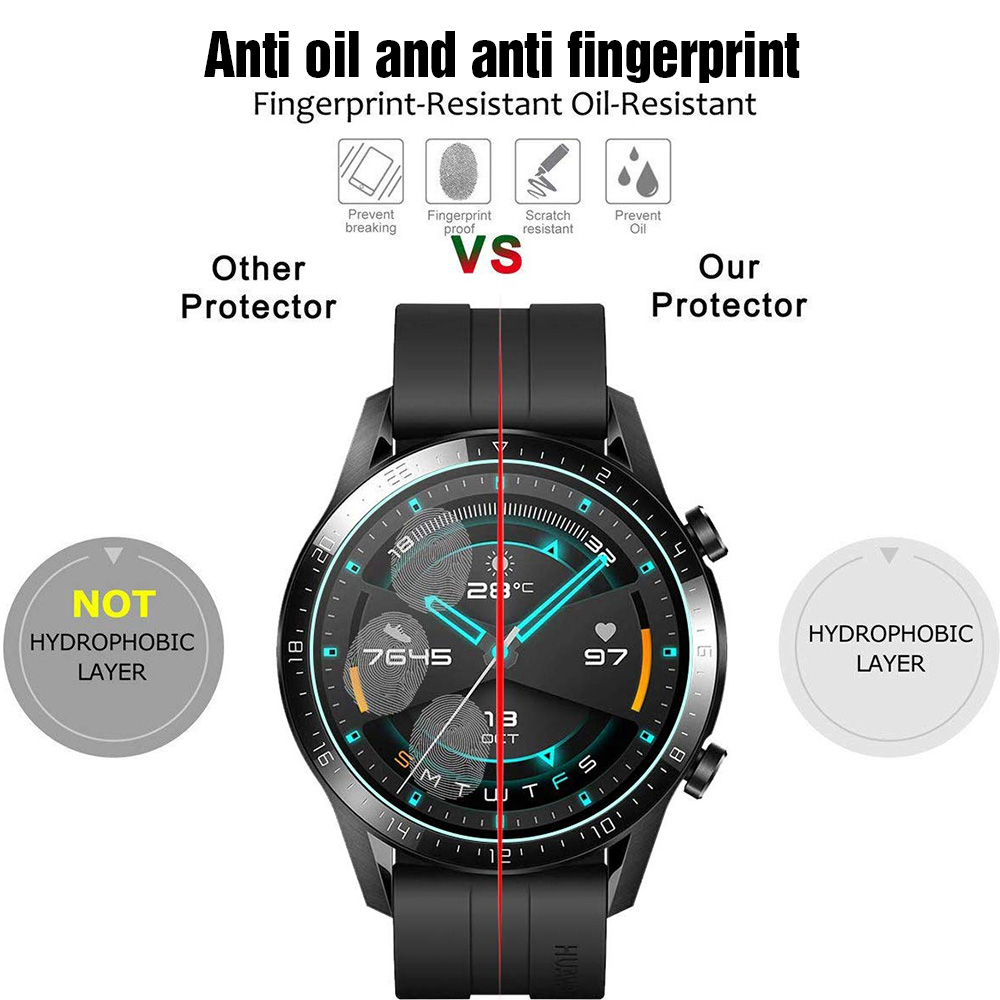 화웨이 GT 2 용 1-3pcs HD 투명 보호 필름  - Watches Not Smartwatch 리뷰 및 가격