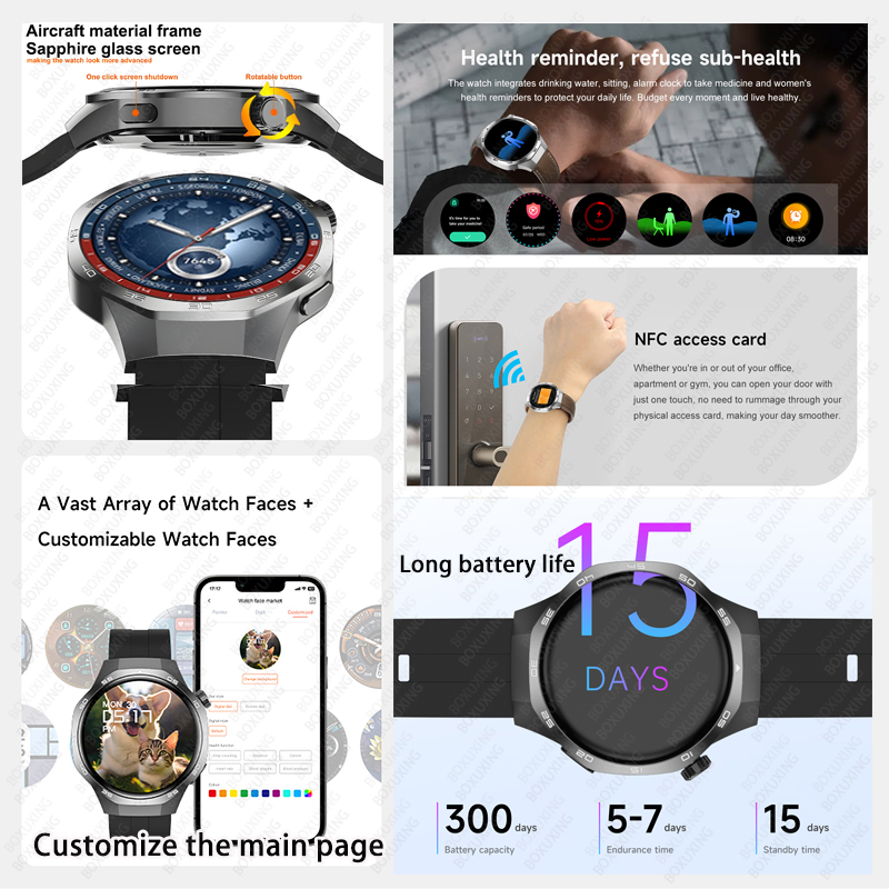 2026 신형 BOXUXING 워치 5 MAX 스마트워 - Hybrid Smartwatch 리뷰 및 가격