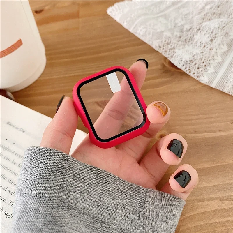 3 팩 유리 + 커버 Apple Watch 케이스 44 - Watches Not Smartwatch 리뷰 및 가격