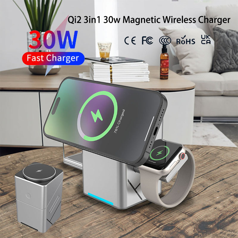 15W 터치 회전식 마그네틱 멀티 기능 3 in 1 무 - Watches Smartwatch Samsung 리뷰 및 가격