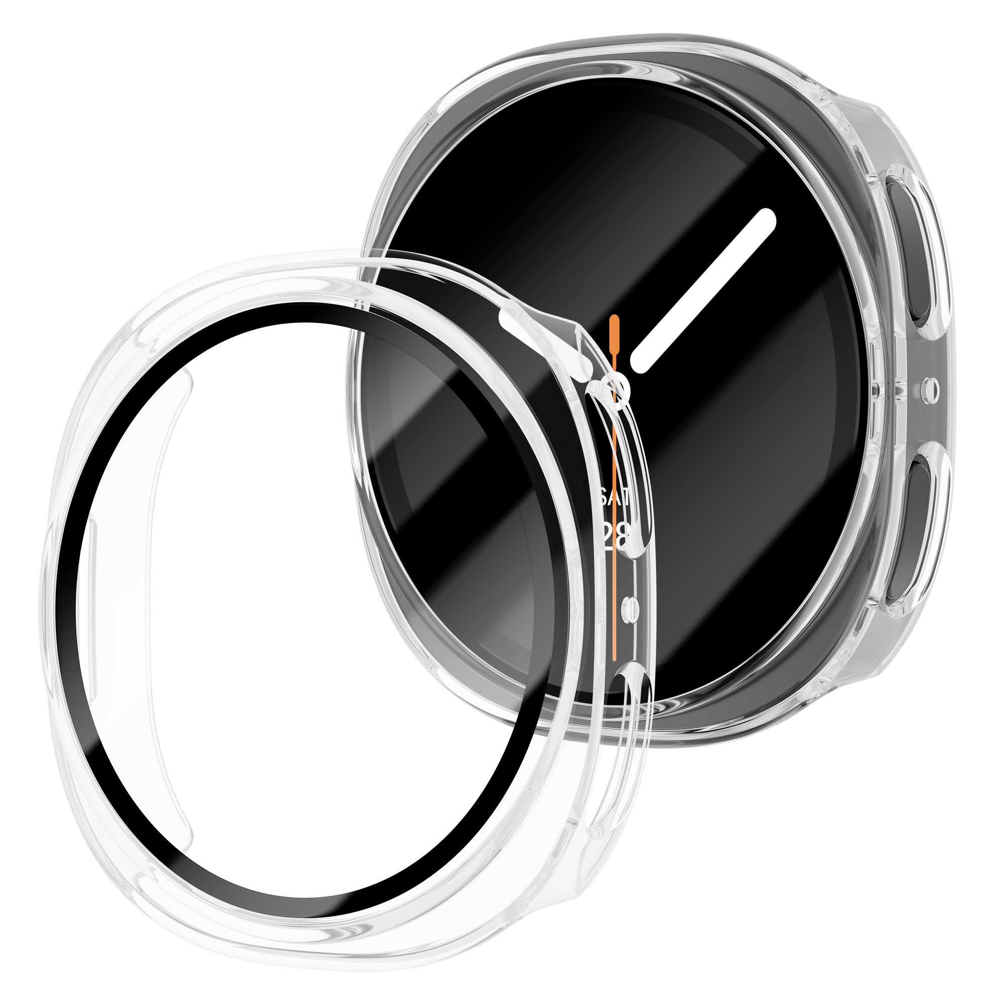 삼성 갤럭시 워치 8 40mm 액세서리용 강화유리+PC - Watches Smartwatch Samsung 리뷰 및 가격